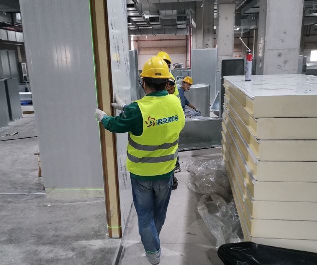 江蘇建造5000平方米倉儲冷庫安裝價格大概多少錢？_浩爽制冷