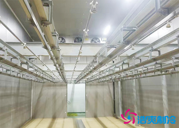 屠宰場建造200噸豬肉排酸冷庫安裝造價多少錢？-浩爽制冷