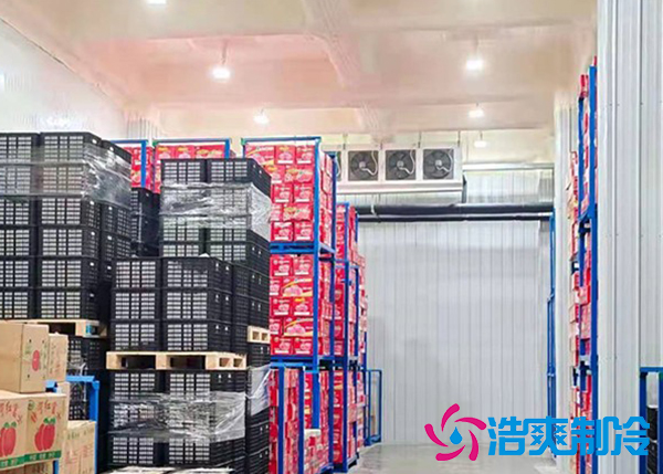 水果冷庫保鮮庫建造價(jià)格是多少錢？-浩爽制冷