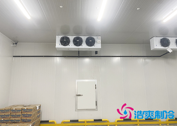 農產品批發(fā)市場建造700立方保鮮冷庫全套制冷設備報價多少錢？-浩爽制冷