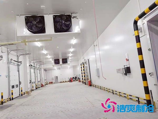 建設一個占地3000平方米的食品恒溫庫